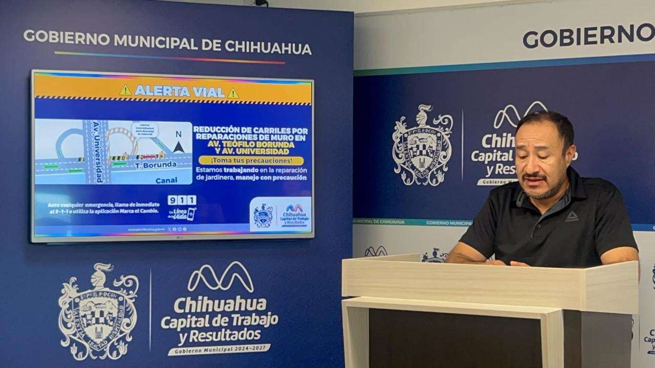 Anuncian mantenimiento en 7 puntos viales; repararán jardinera