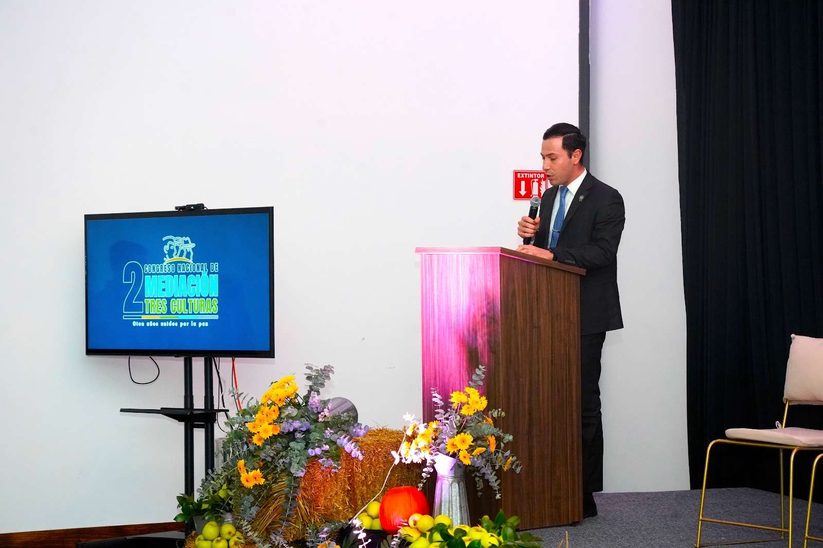 Inaugura Beto Pérez el 2.º Congreso Nacional de Mediación
