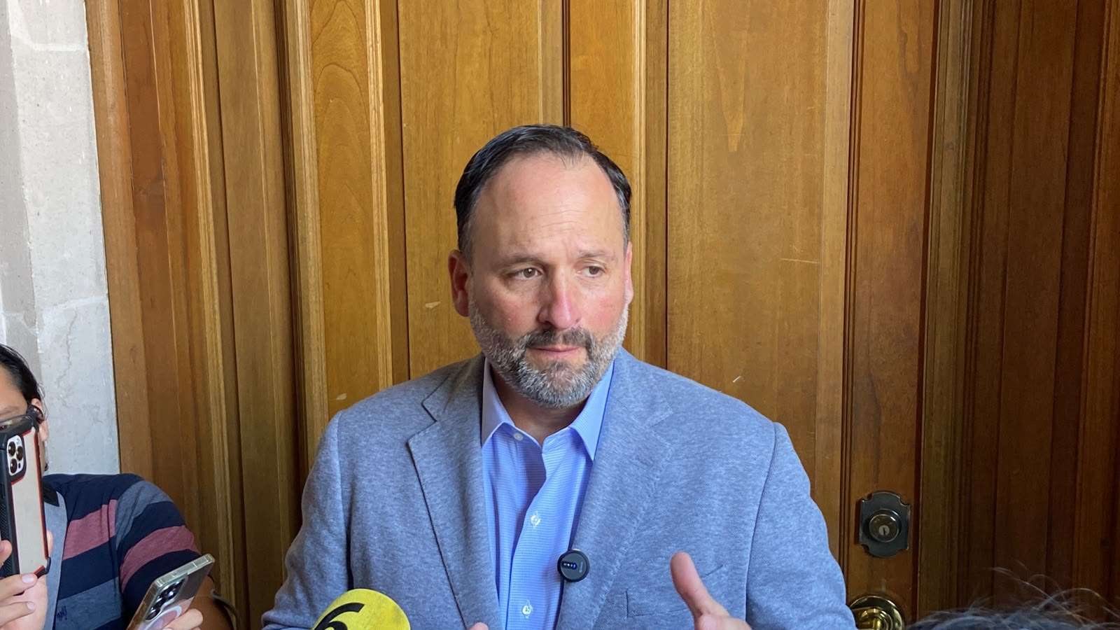 Rechaza De la Peña aplazar candidaturas en la capital por caso Jáuregui