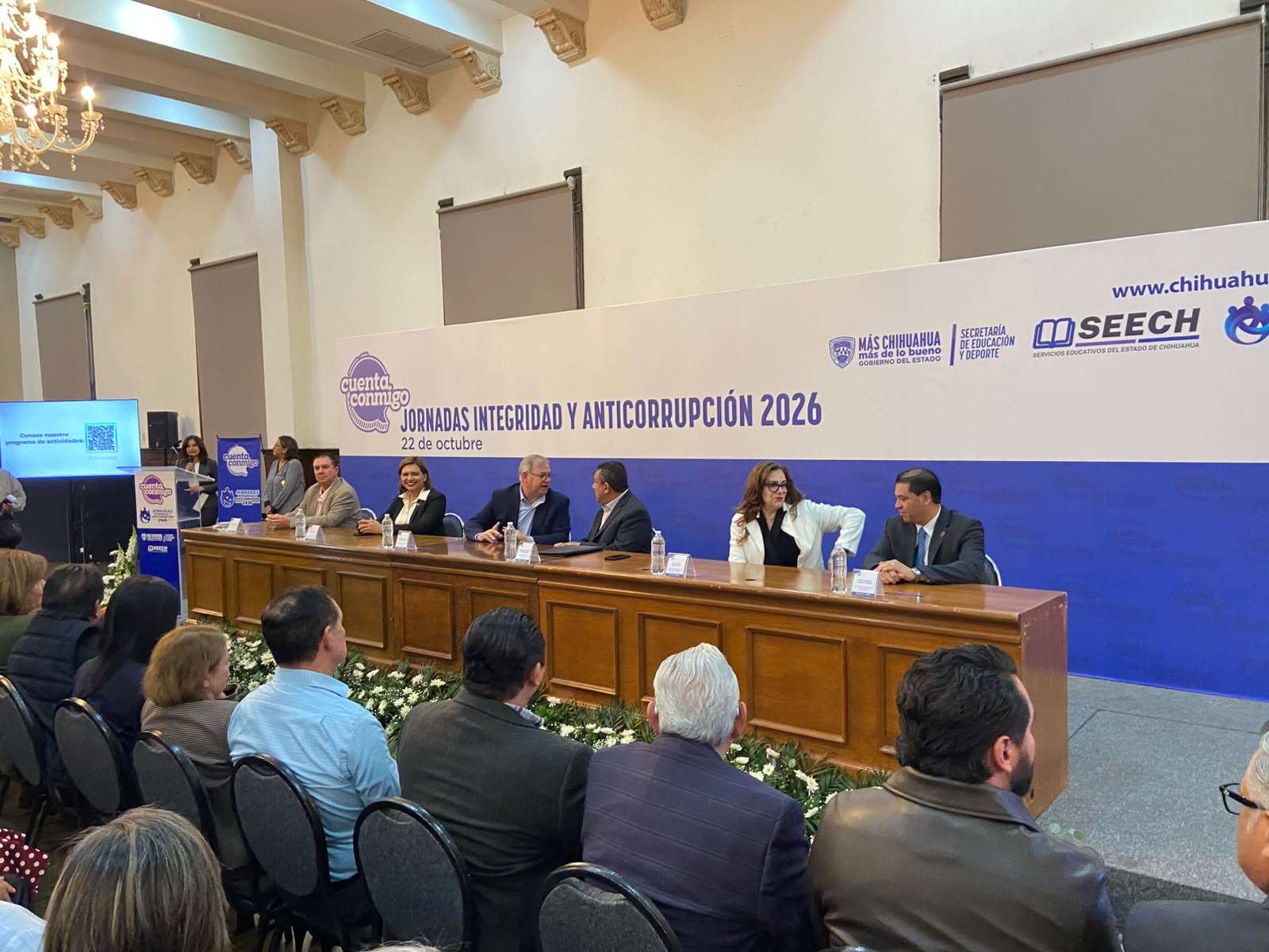 Realizan Jornadas de Integridad y Anticorrupción 2026