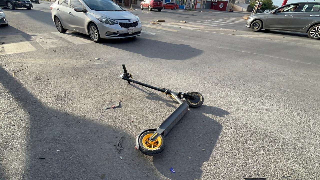 Resulta joven herido al ser arrollado en la colonia Cuarteles 