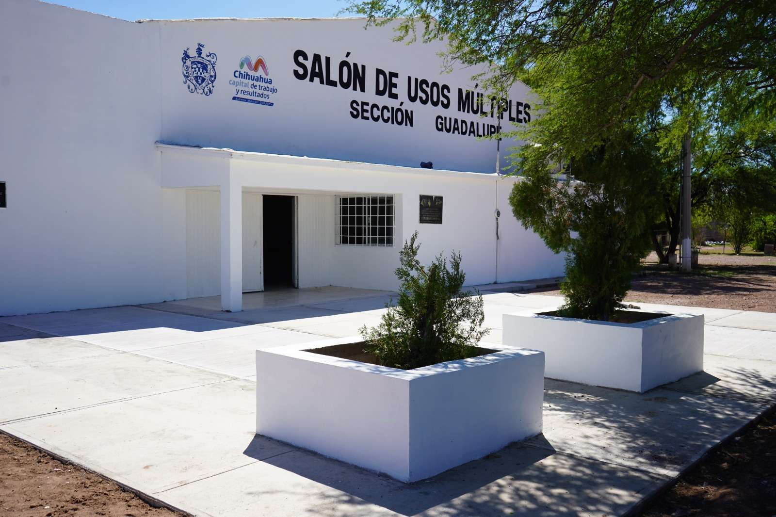 Concluyen ampliación del salón de usos múltiples de seccional Guadalupe