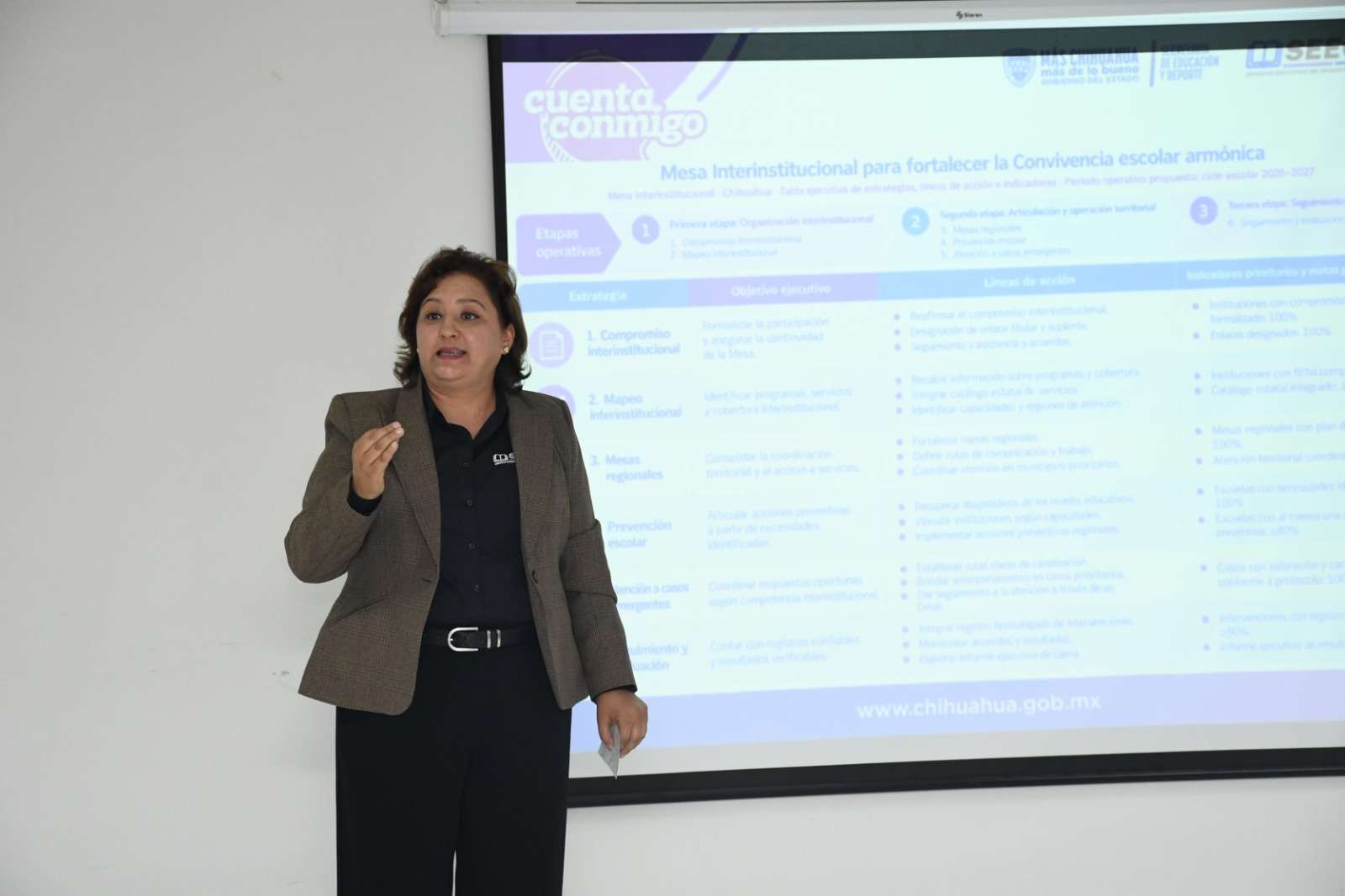 Fortalecen entornos escolares seguros con alianza interinstitucional