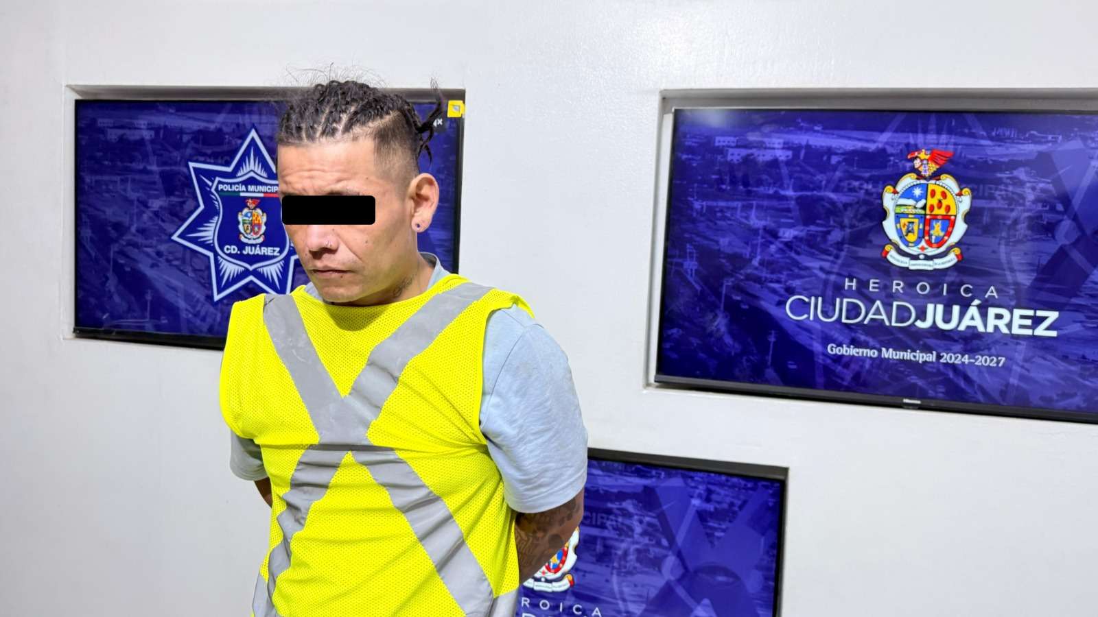 Arrestan a hombre con un kilo de mariguana y 132 gramos de cristal 
