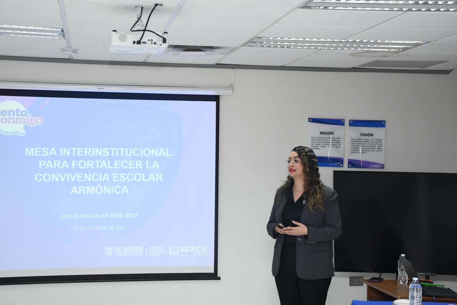 Fortalecen entornos escolares seguros con alianza interinstitucional