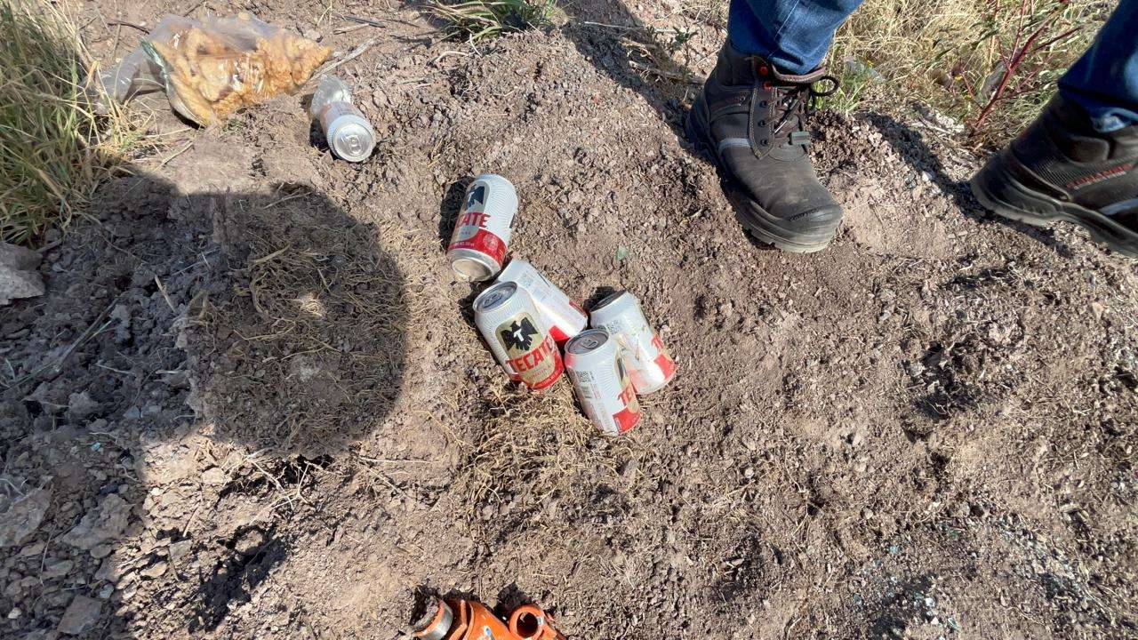 Deja choque-volcadura en la carretera Delicias-Chihuahua, dos heridos