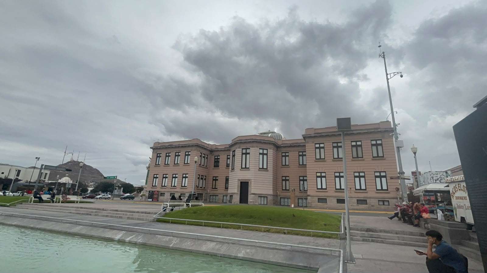 Alcanza temperatura 28°C, la capital con probabilidad de lluvia