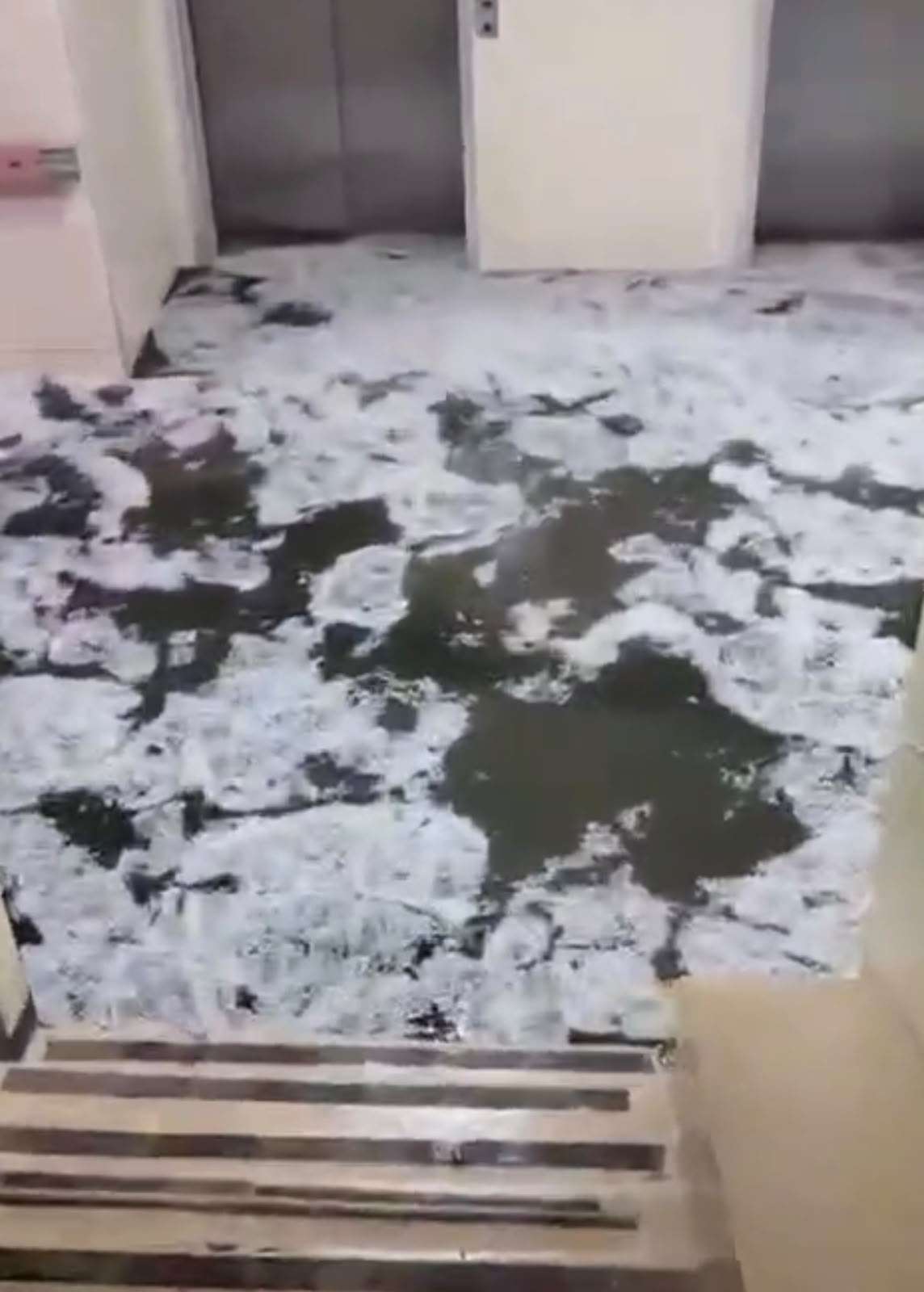 Comparte inundación en Hospital del Imss en Juárez