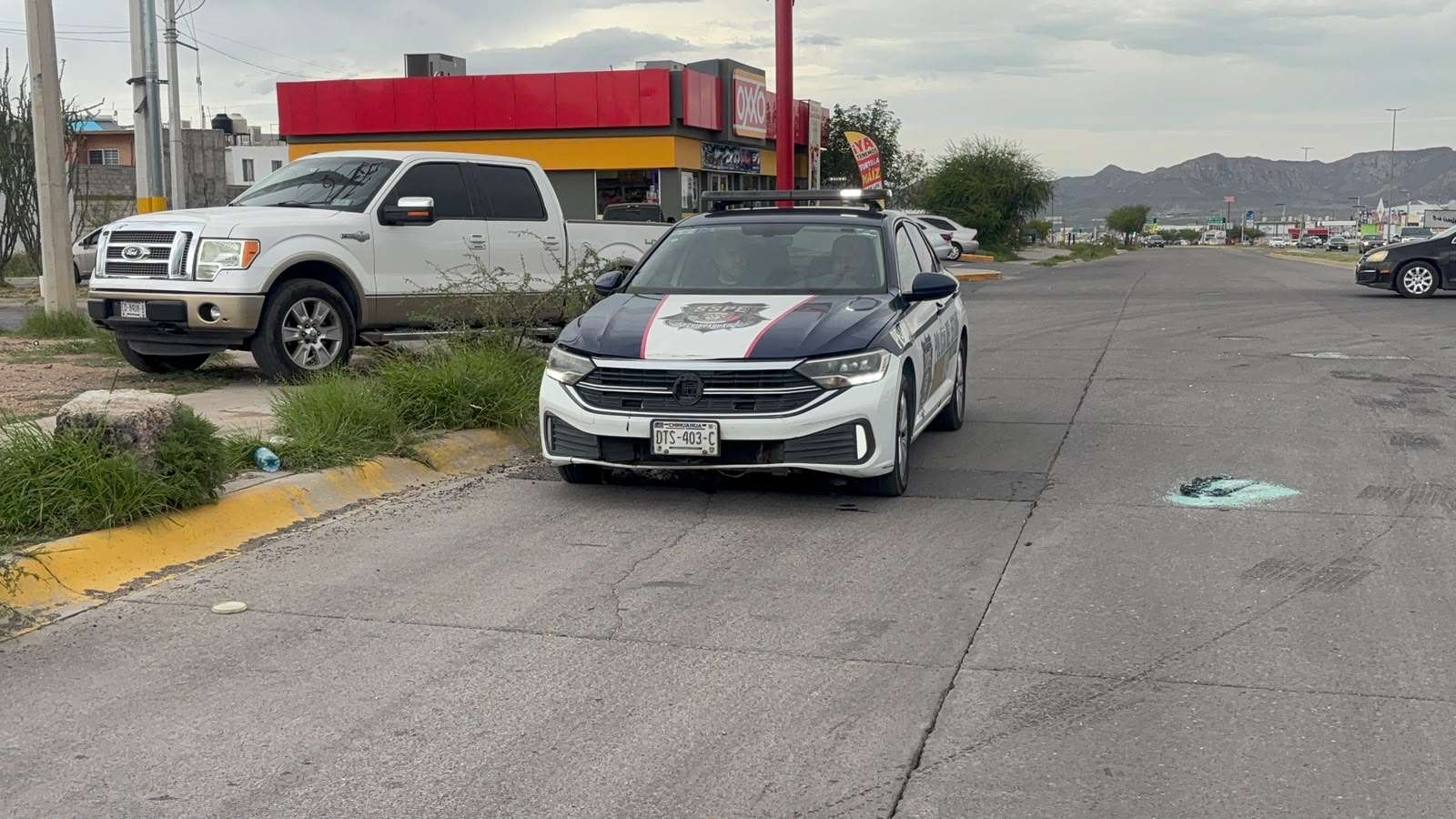 Deja choque un lesionado en la Prieto Luján