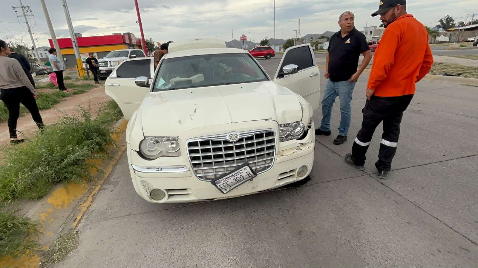 Deja choque un lesionado en la Prieto Luján