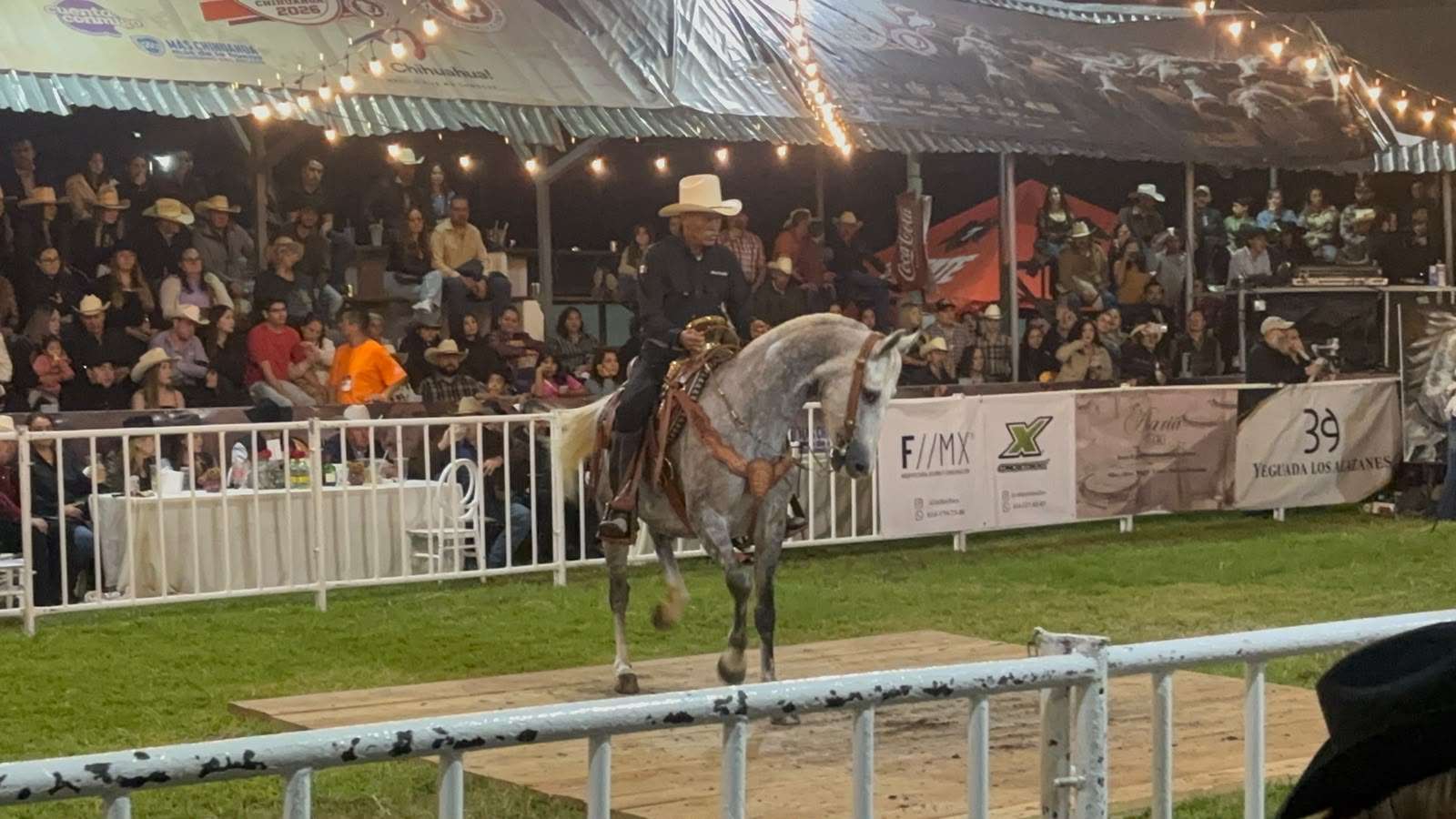 Exhiben a cabalgados bailadores de Expogan 2026