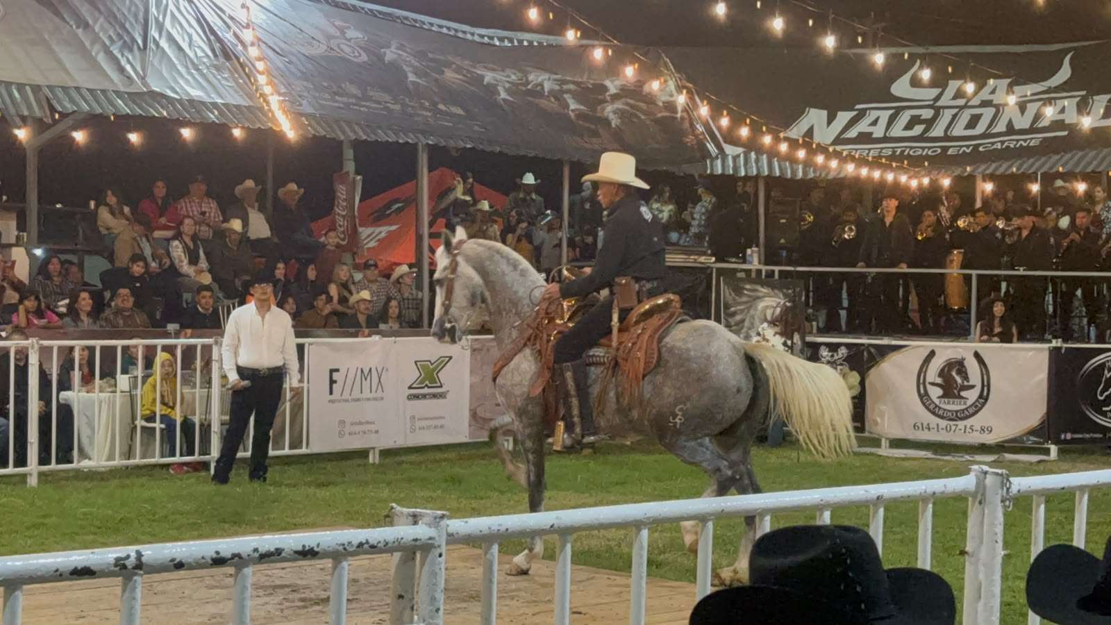 Exhiben a cabalgados bailadores de Expogan 2026