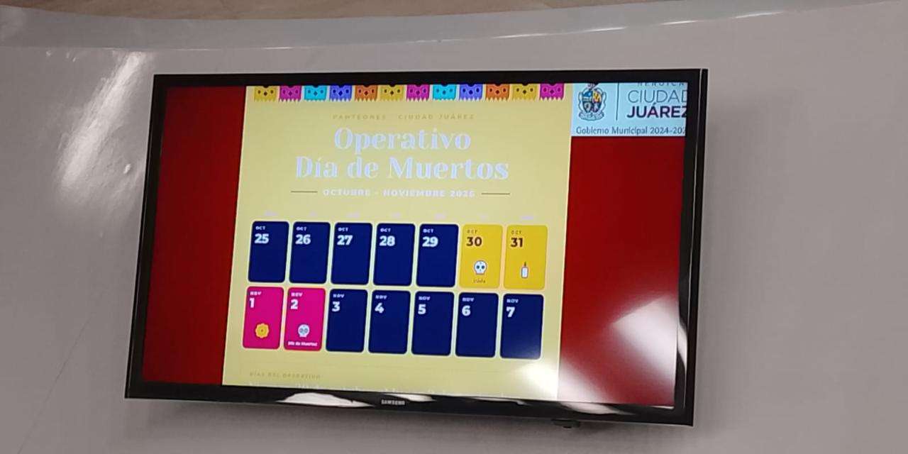 Preparan operativo especial por Día de Muertos 