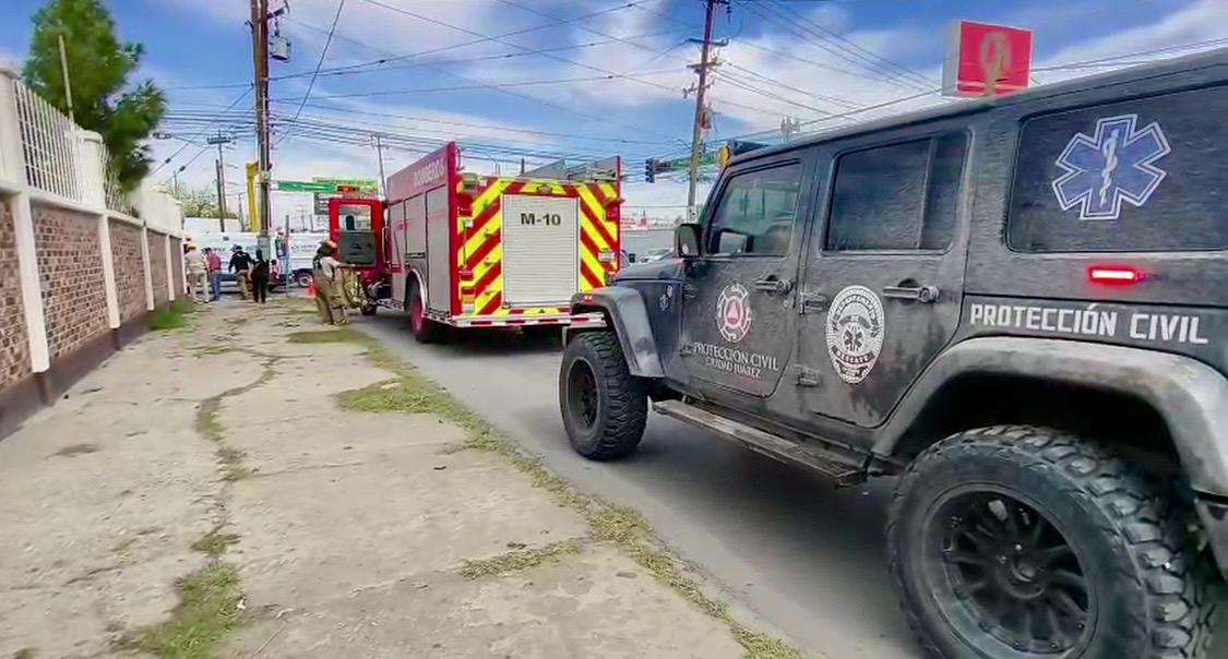Se electrocuta empleado Municipal en la Insurgentes 