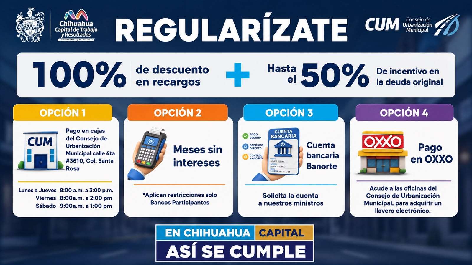 Ofrecen descuentos en adeudos de pavimentación