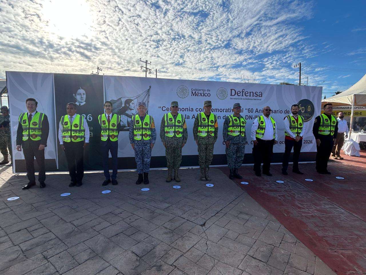 Realiza Sedena ceremonia del 60 aniversario del plan DN-III-E