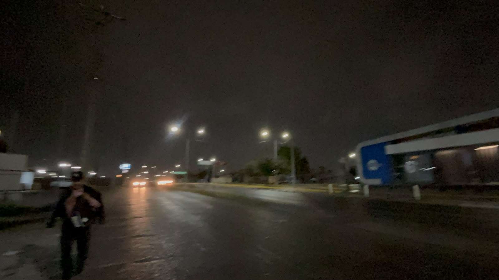Cae lluvia fuerte en varios sectores de la ciudad