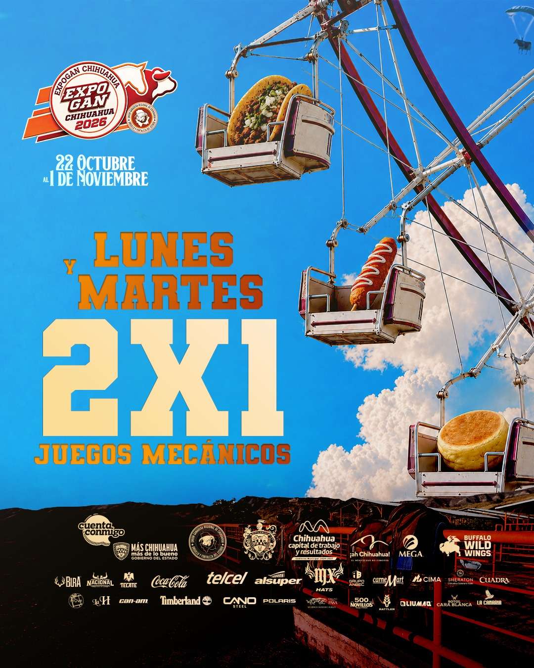 Ofrece Expogan 2026 entrada gratuita y promociones 2x1 este lunes 