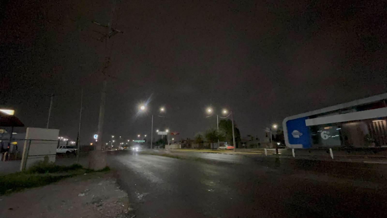 Cae lluvia fuerte en varios sectores de la ciudad