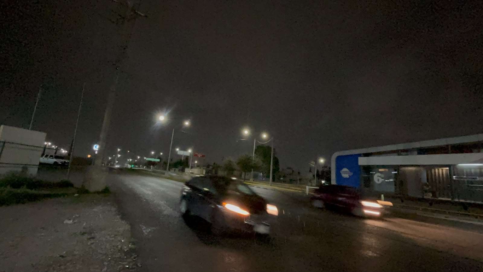 Cae lluvia fuerte en varios sectores de la ciudad