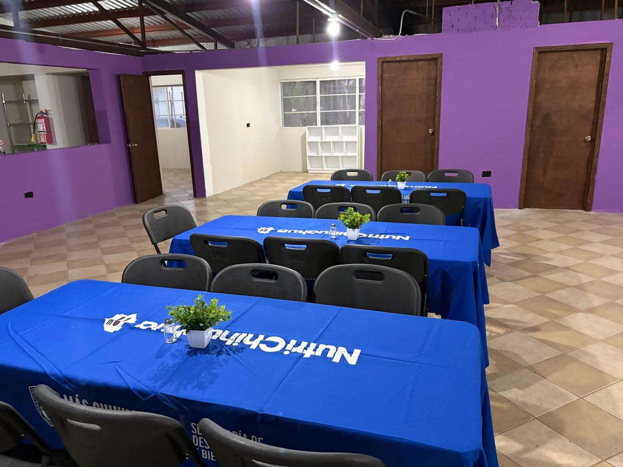 Alistan comedor comunitario en Parral