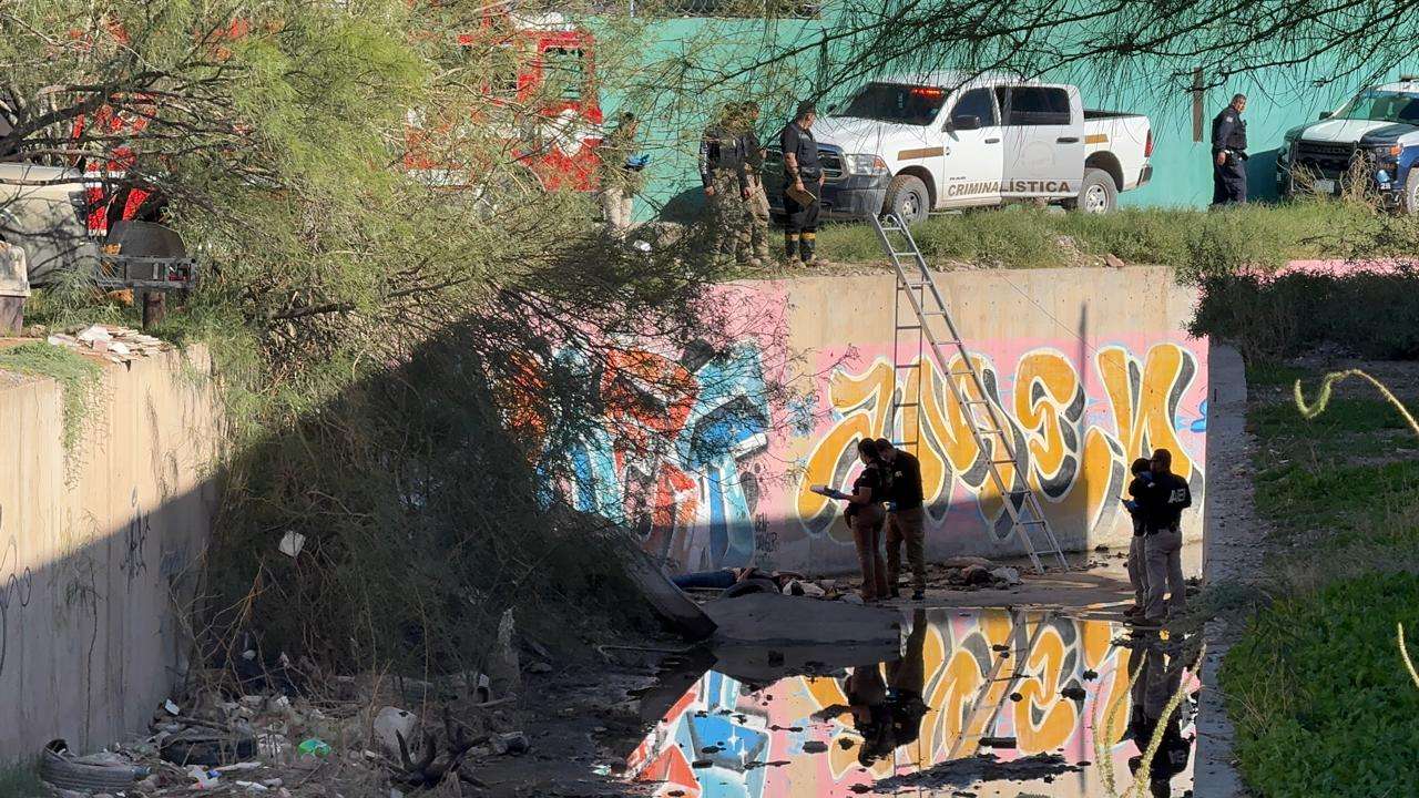 Encuentran cuerpo en el canal de Infonavit Casas Grandes