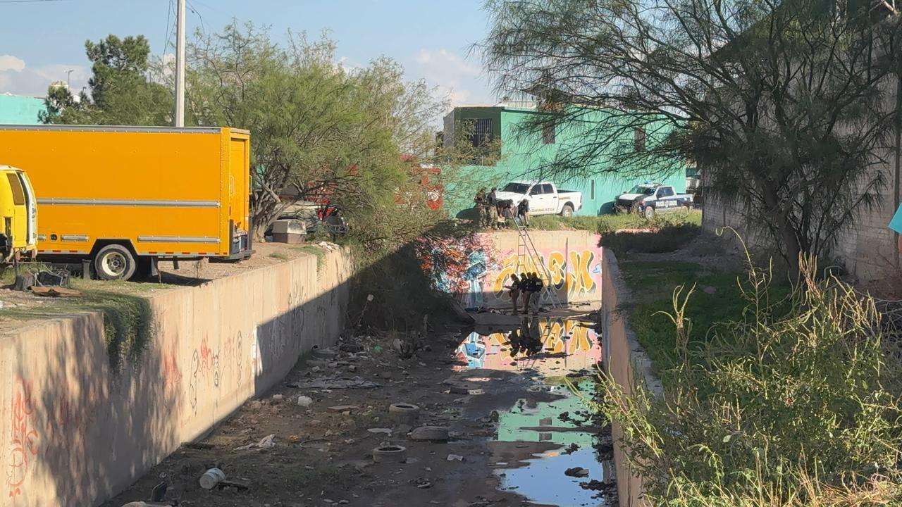 Encuentran cuerpo en el canal de Infonavit Casas Grandes