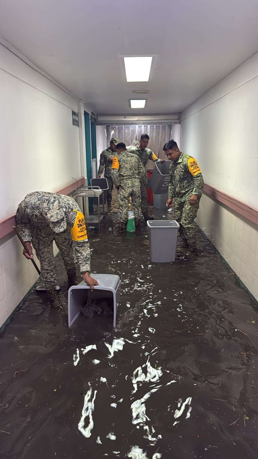 Activa Ejército Plan DN-III-E en Juárez por lluvias