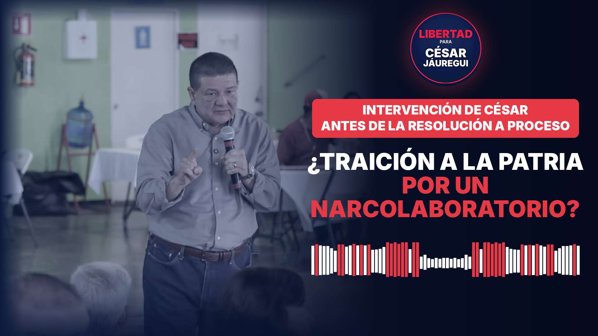 Combatir al narco no es traición a la patria: Jáuregui