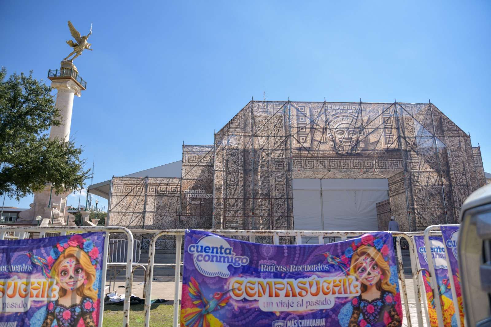 Invitan al festival de Cempasúchil en Plaza del Ángel