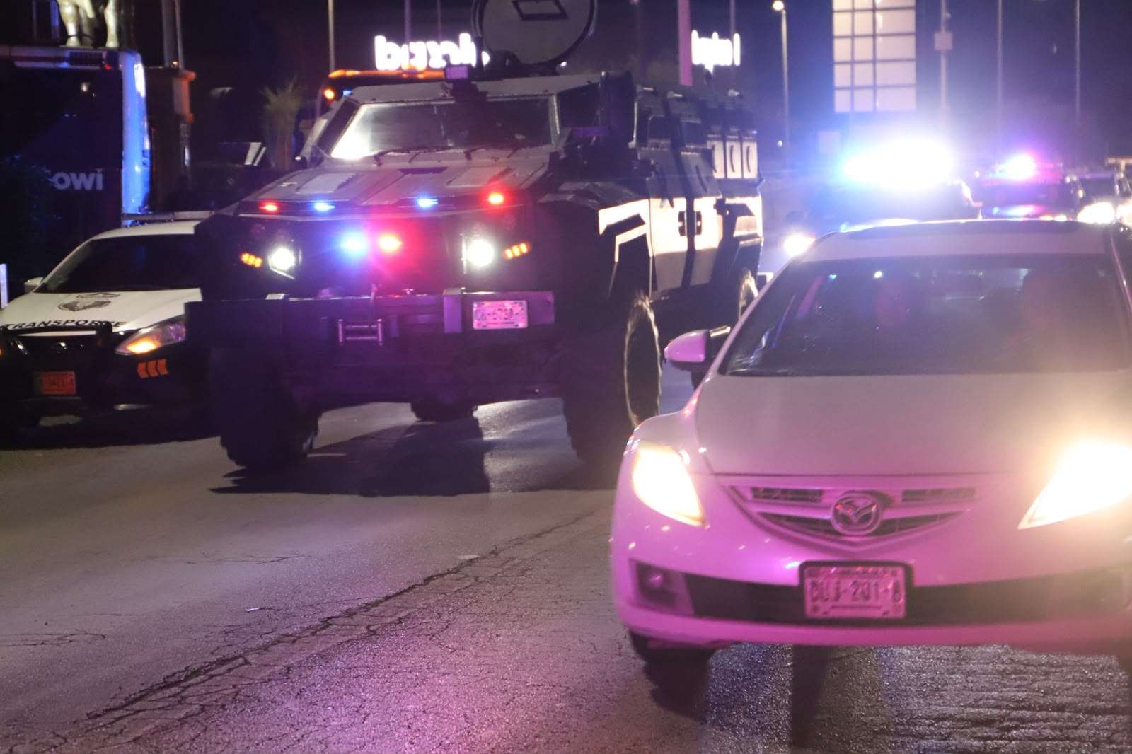 Refuerza Dspm vigilancia con apoyo de convoy Mamba