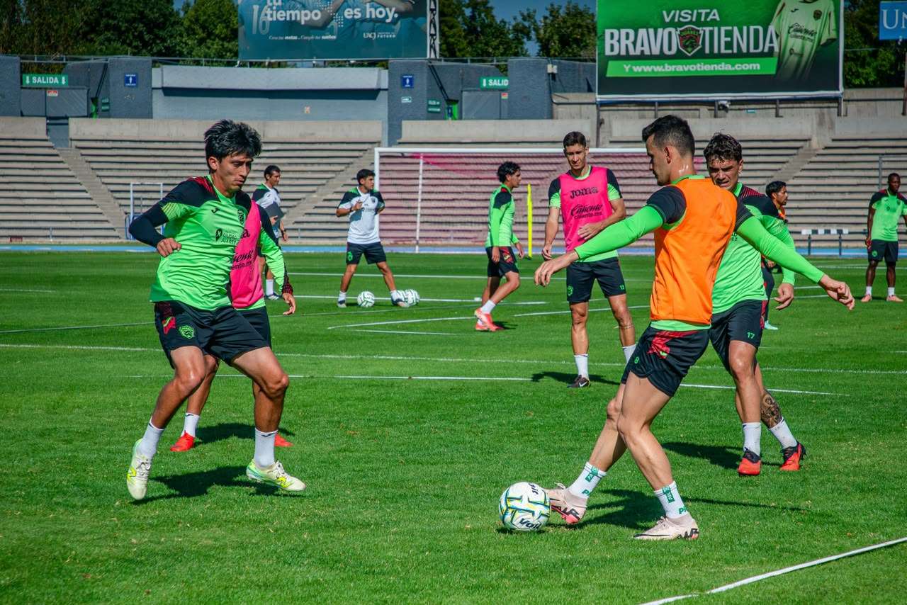 Preparan los Bravos su partido contra Querétaro