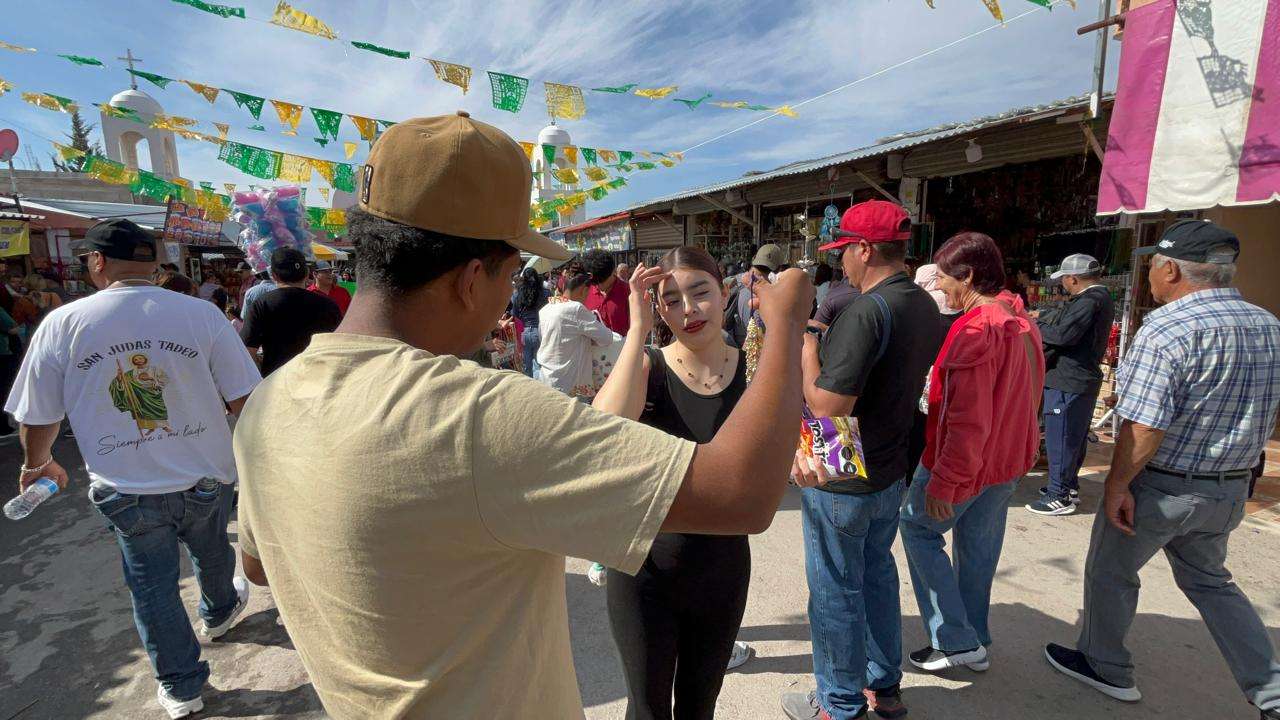 Colapsan fieles tráfico rumbo a San Juditas 