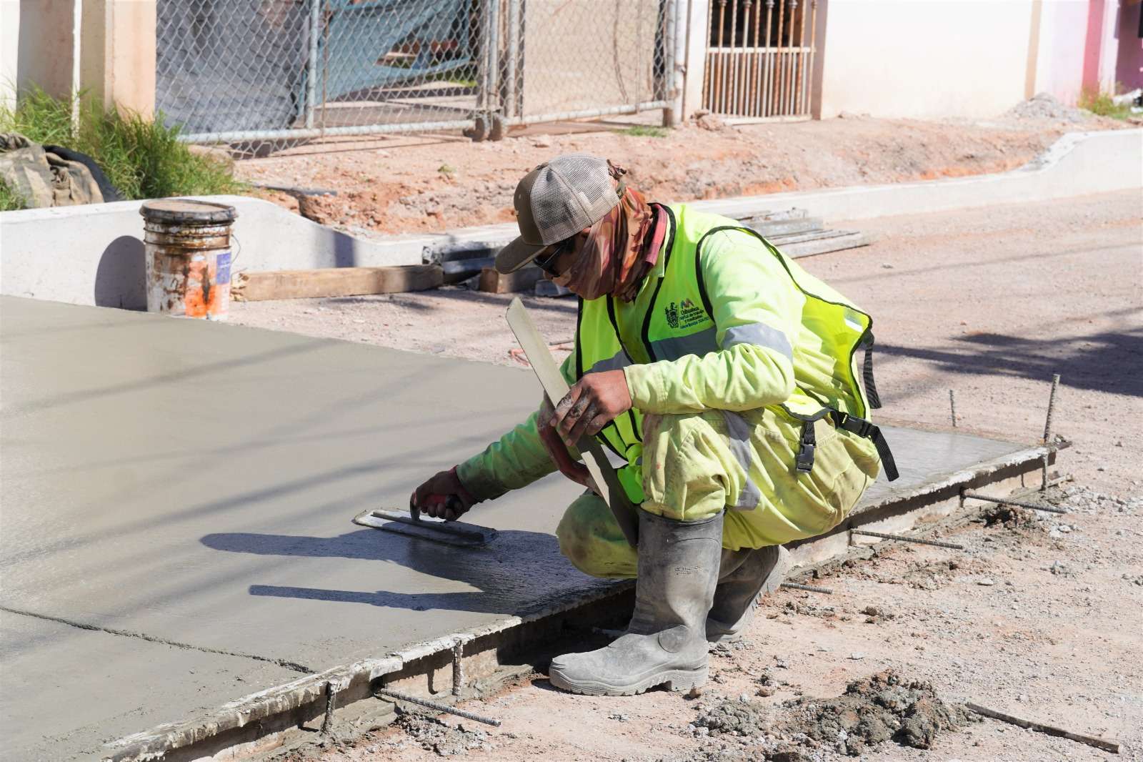 Avanza 50% pavimentación en Valle Dorado
