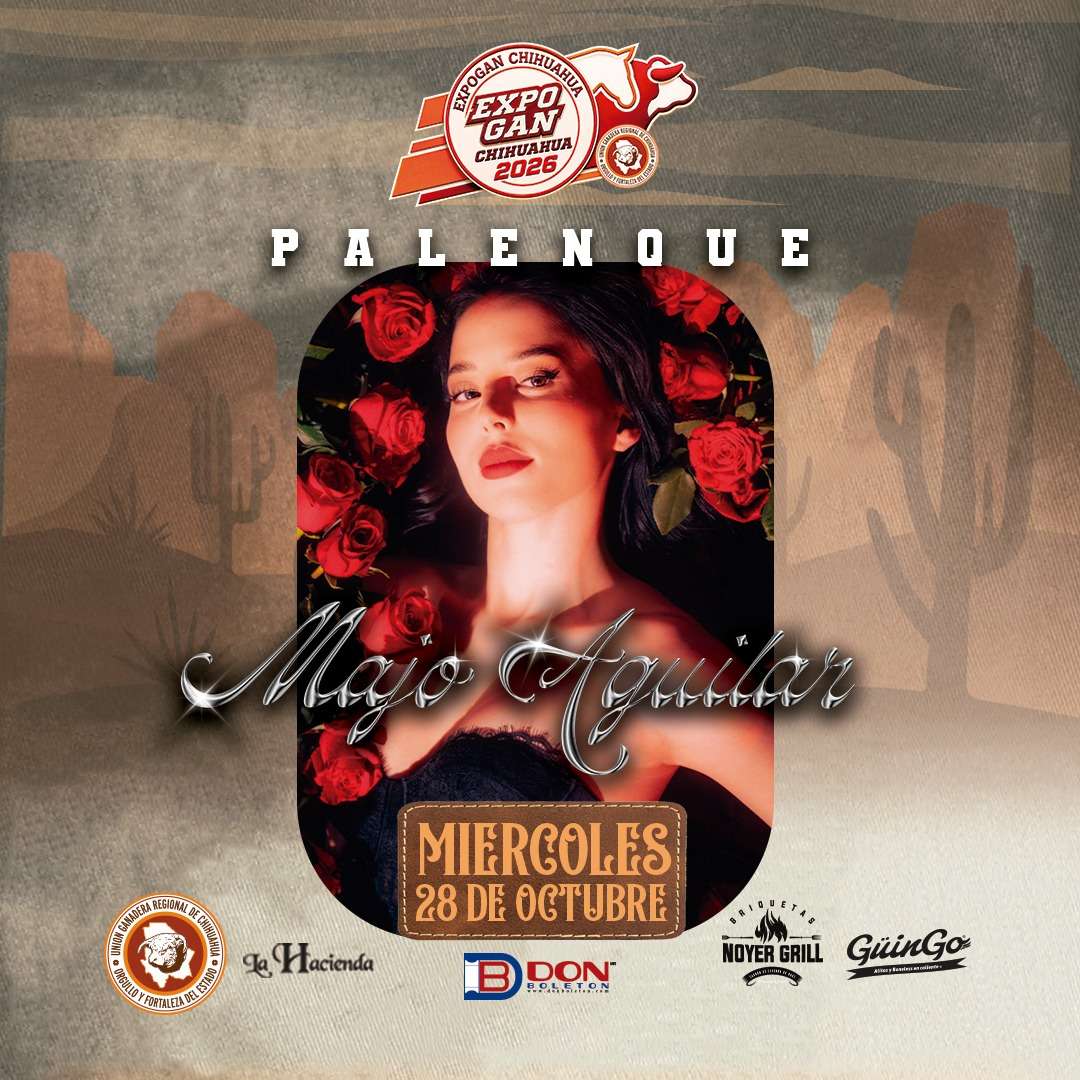 Llega Majo Aguilar hoy al Palenque de Expogan