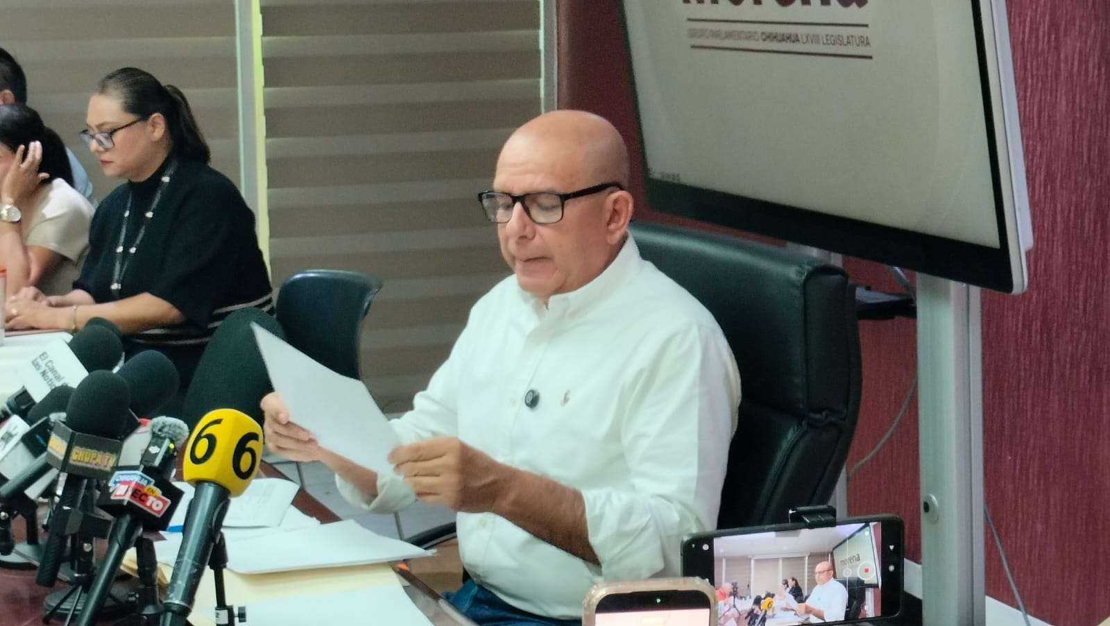 Rechaza Morena venta de predios sin aval legislativo
