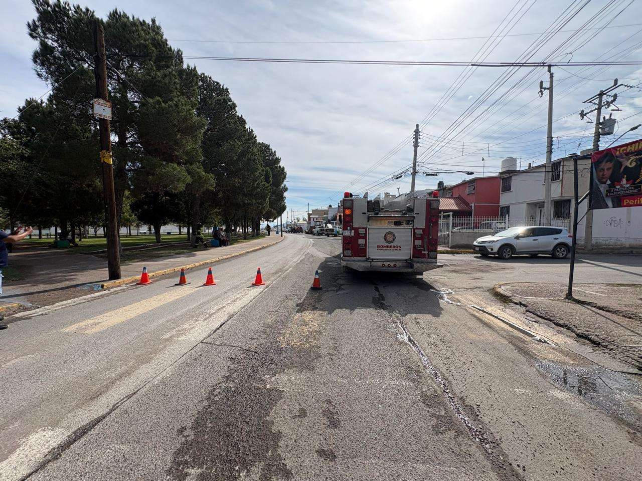 Alarma fuga de gas en la colonia Nacional