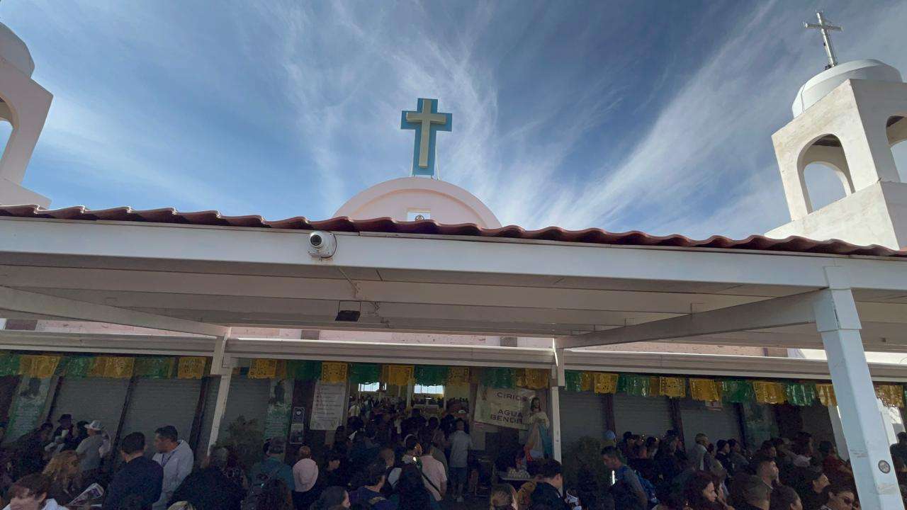 Colapsan fieles tráfico rumbo a San Juditas 