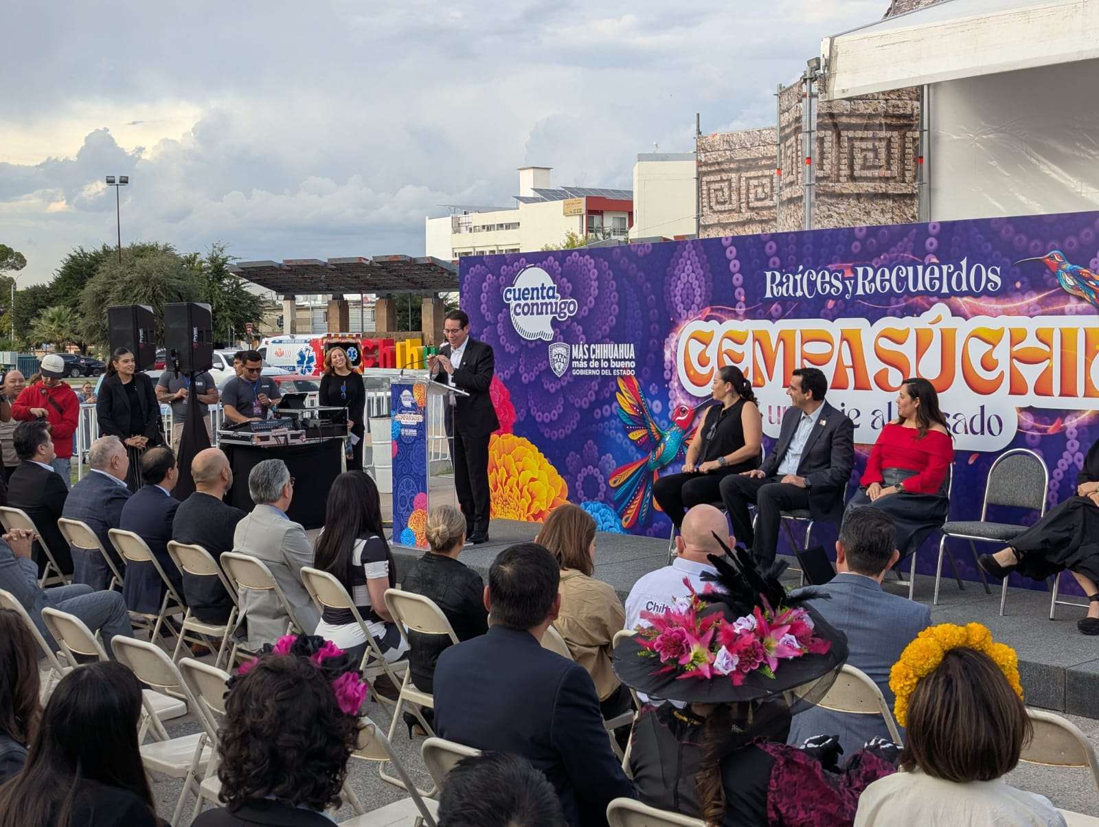 Inauguran festival Raíces y recuerdos: Cempasúchil