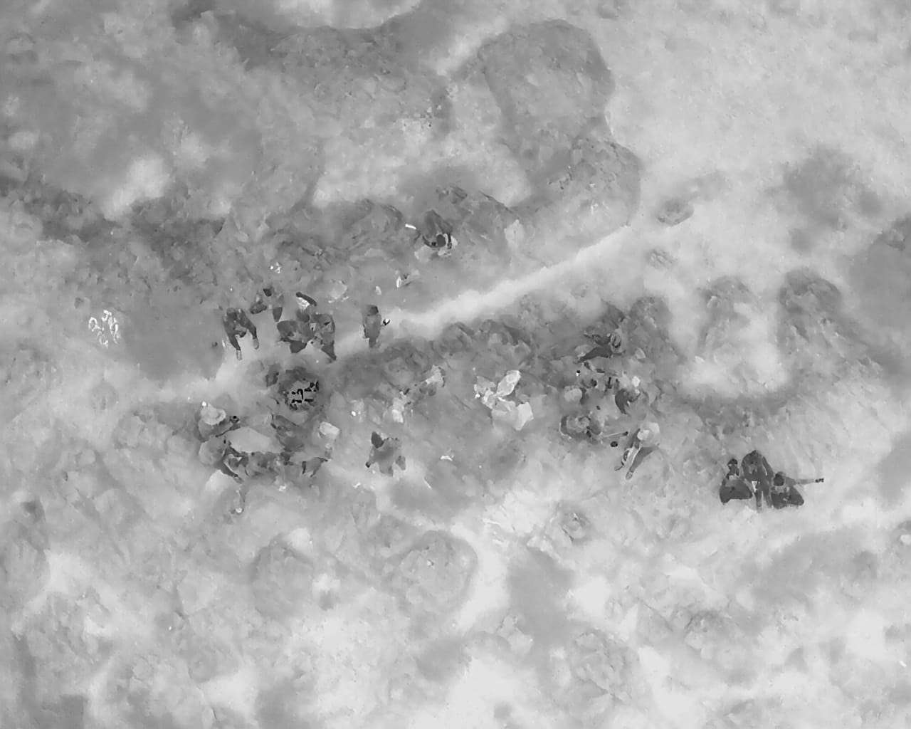 Encuentran con dron a dos senderistas en Las Vírgenes