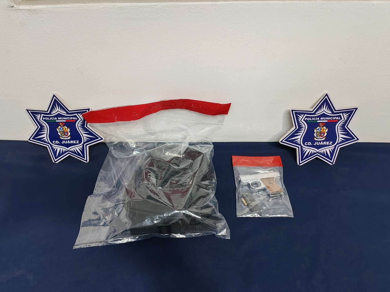 Lo arrestan con una arma de fuego calibre .25