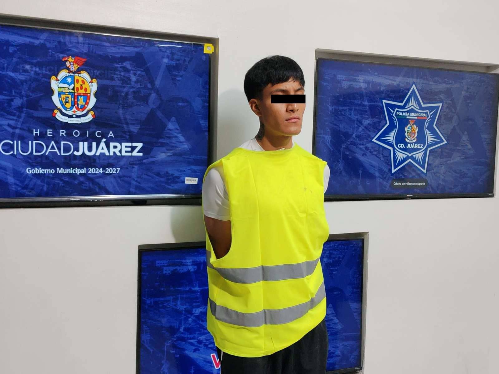 Lo arrestan con una arma de fuego calibre .25