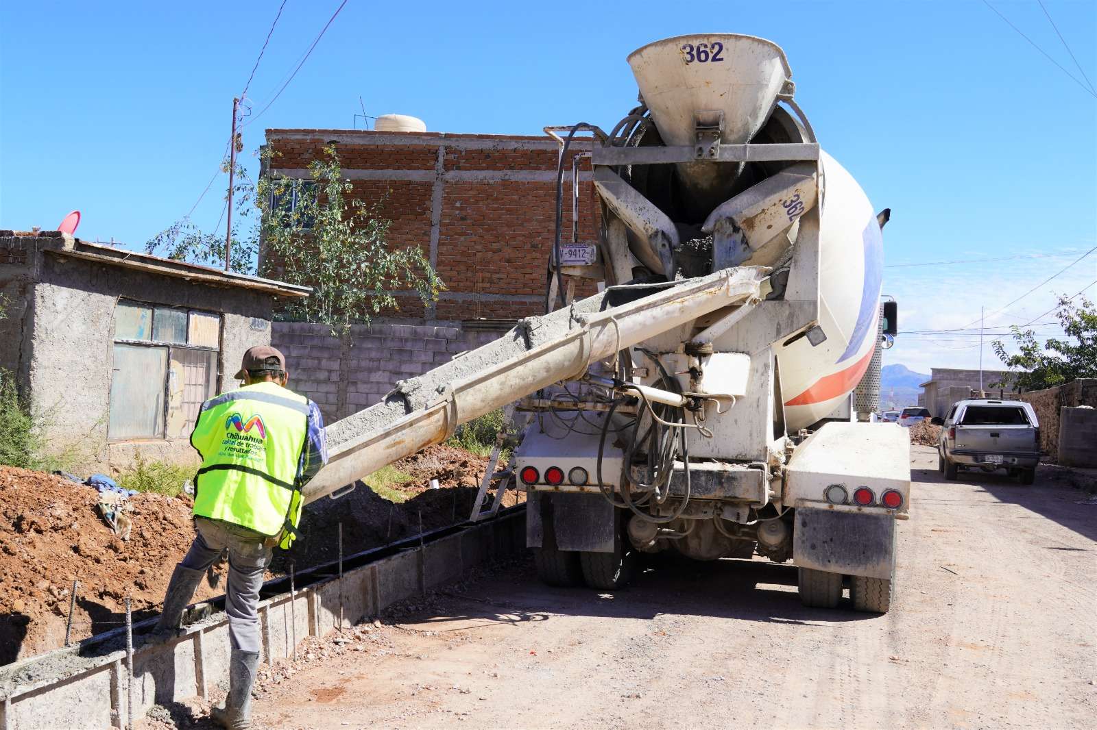 Avanza 50% pavimentación en Valle Dorado