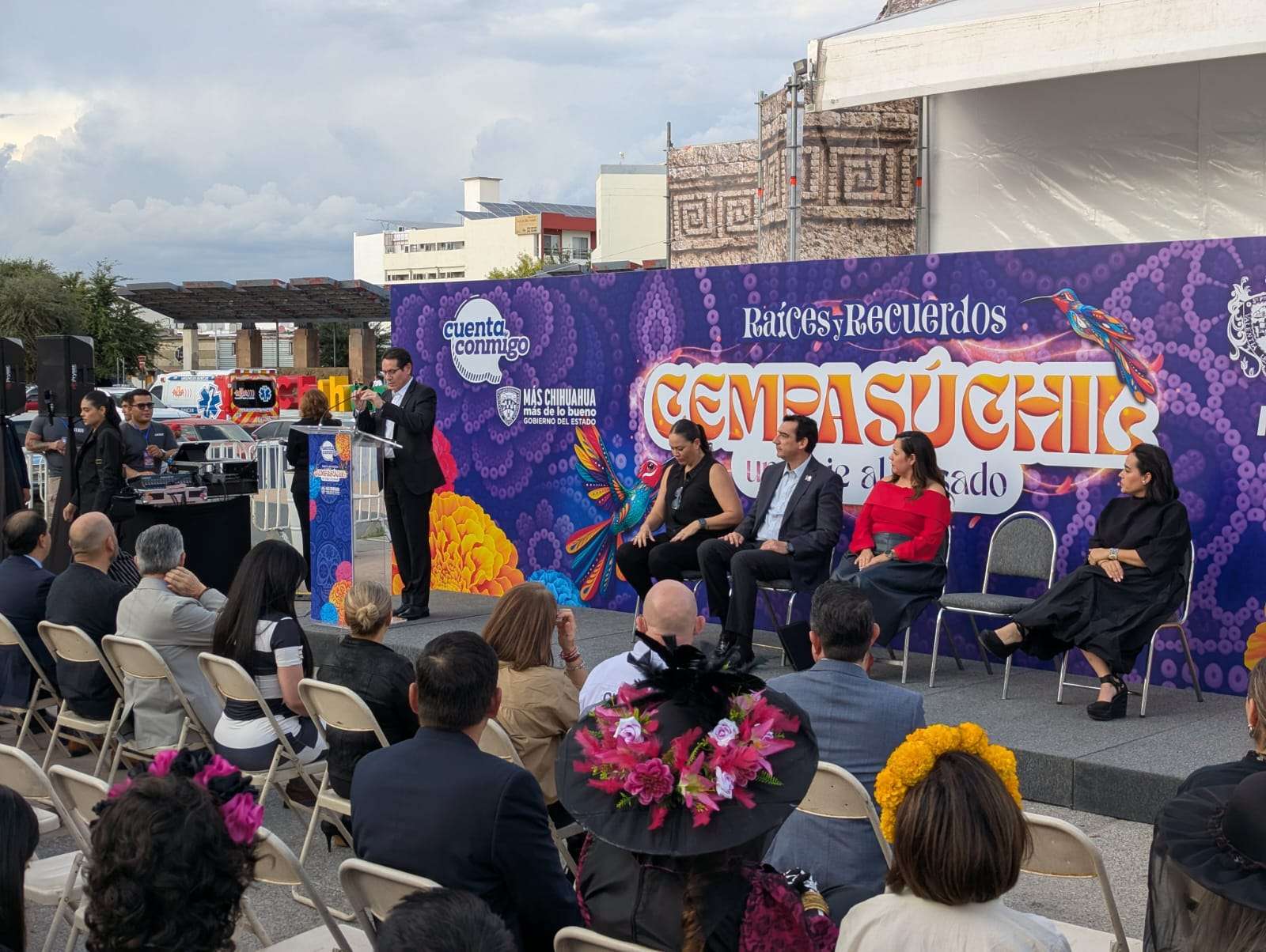 Inauguran festival Raíces y recuerdos: Cempasúchil