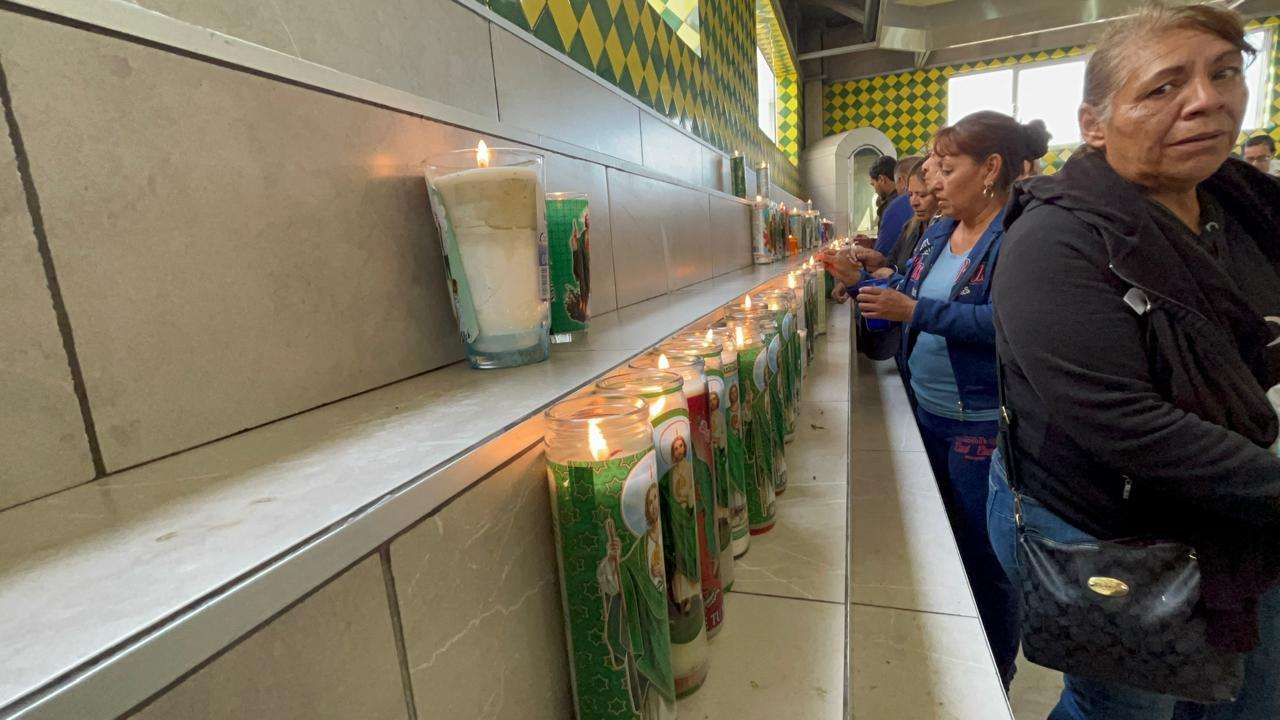 Colapsan fieles tráfico rumbo a San Juditas 