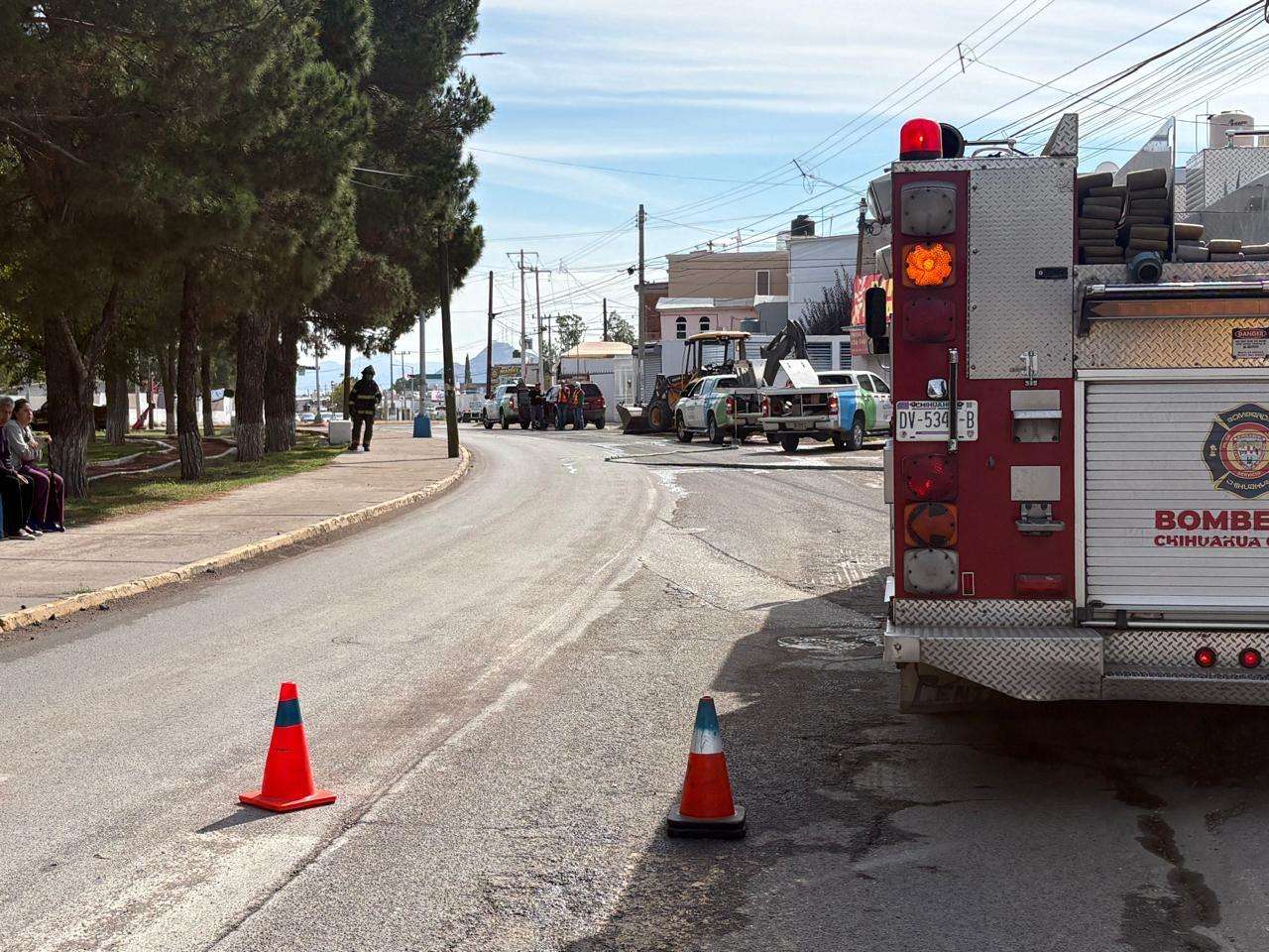 Alarma fuga de gas en la colonia Nacional