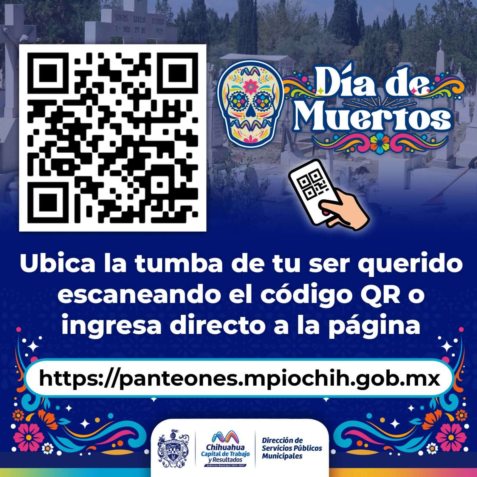 Facilitan búsqueda de tumbas con página web