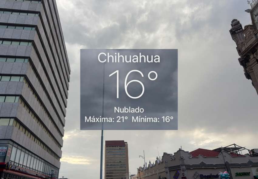 Amanece Chihuahua con lluvias y ambiente fresco
