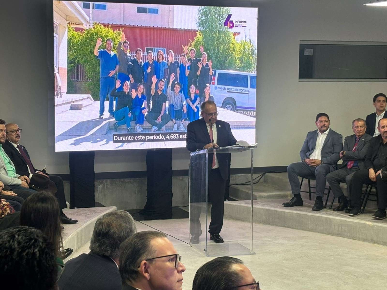 Rinde rector de la Uach su 4to. informe de actividades