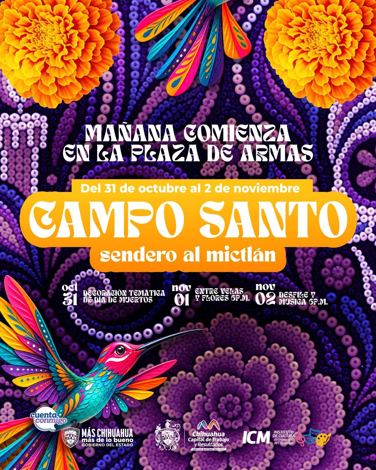 Inicia mañana Festival de Día de Muertos en el centro 